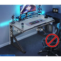 Student Writing & E-Sports Computer Desk — Metal Frame Home Office Workbench