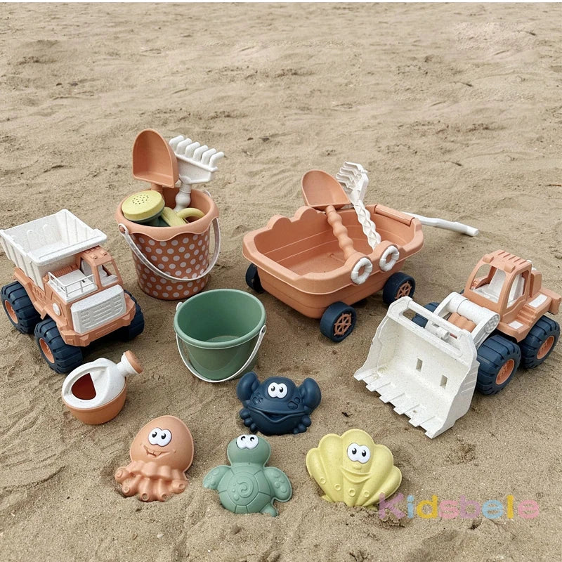 Beach Sand Excavator Toy Set – Digging Truck & Sand Tool Kit for Kids