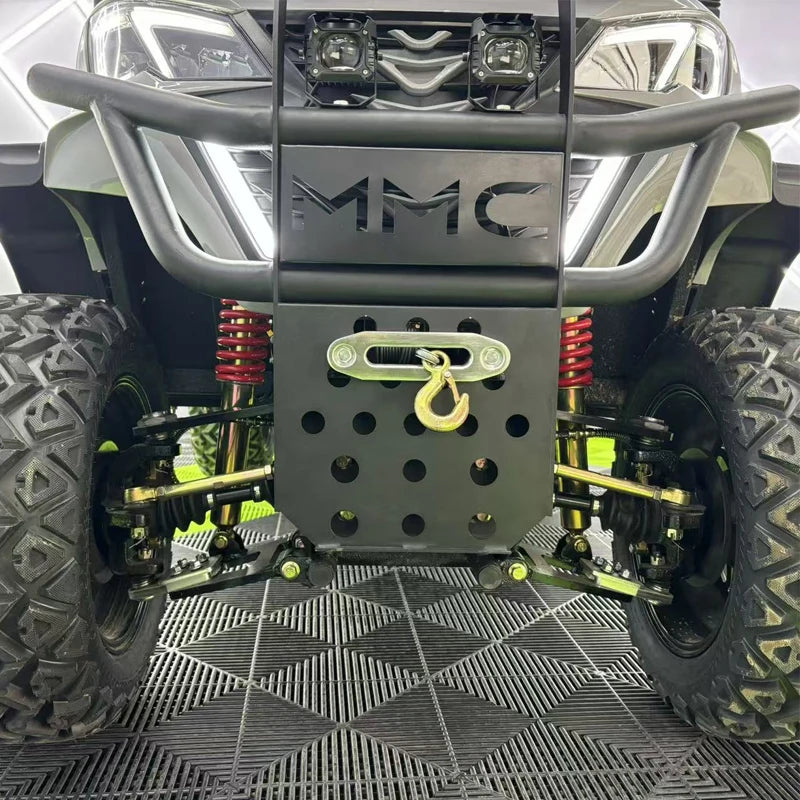 Street Legal 4-Seater Electric Golf Cart — 72V Lithium Battery, 5kW AC Motor