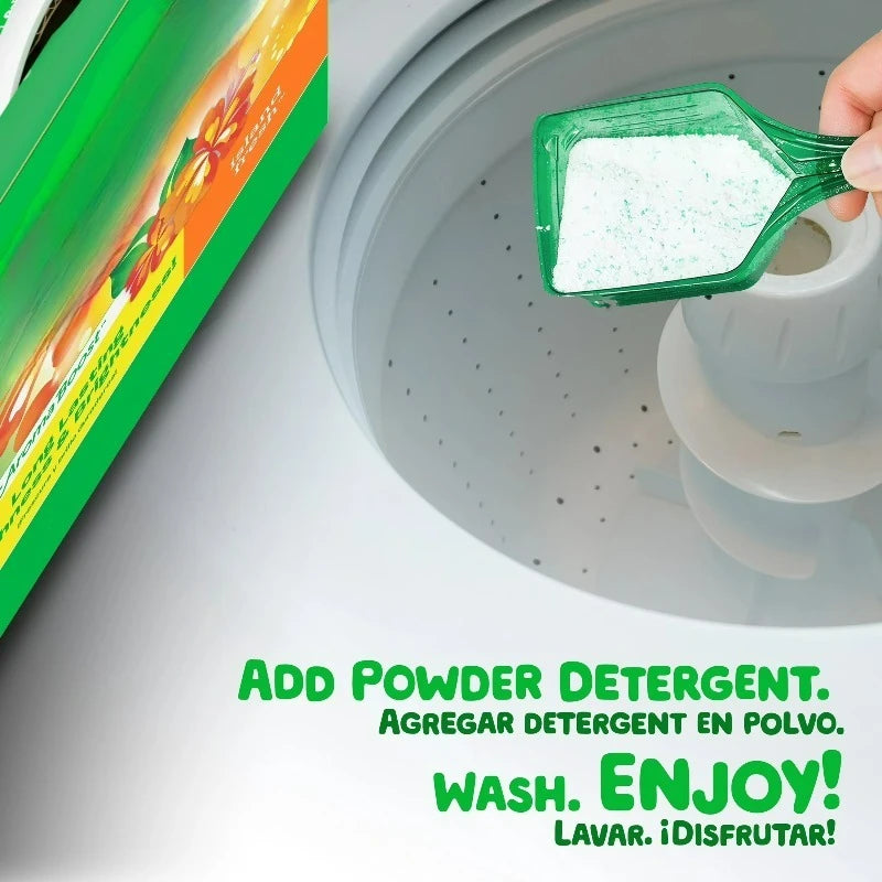 Fresh Laundry That Lasts All Day — Island Fresh HE Powder Laundry Detergent | 89 Loads, 82 oz, Odor Defense