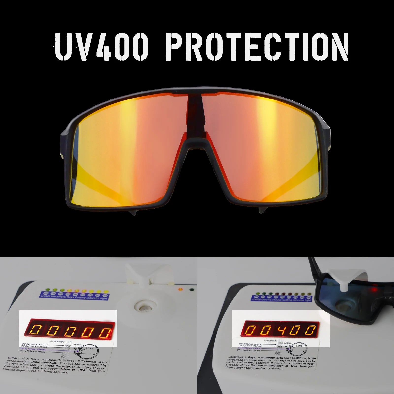 Singa Photochromic Cycling Sunglasses | UV400 Running Bicycle Outdoor Sports Eyewear