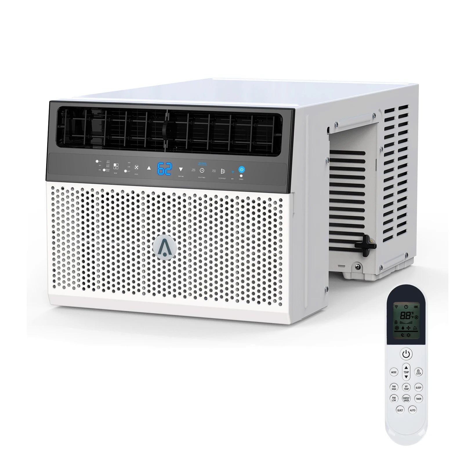 6,000 BTU Window Air Conditioner — Washable Filter, Quiet Operation, Cools up to 269 Sq Ft, 110V/60Hz