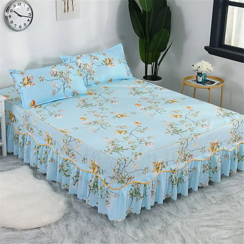 Modern Bedspread Mattress Cover – Skin-Friendly Dustproof Bed Cover, Queen & King