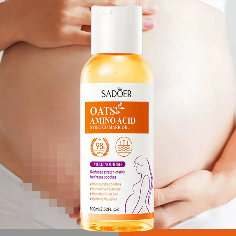 Stretch Marks Permanent Removal Oil — Oat Amino Acid Firming & Repair Body Oil 100ml