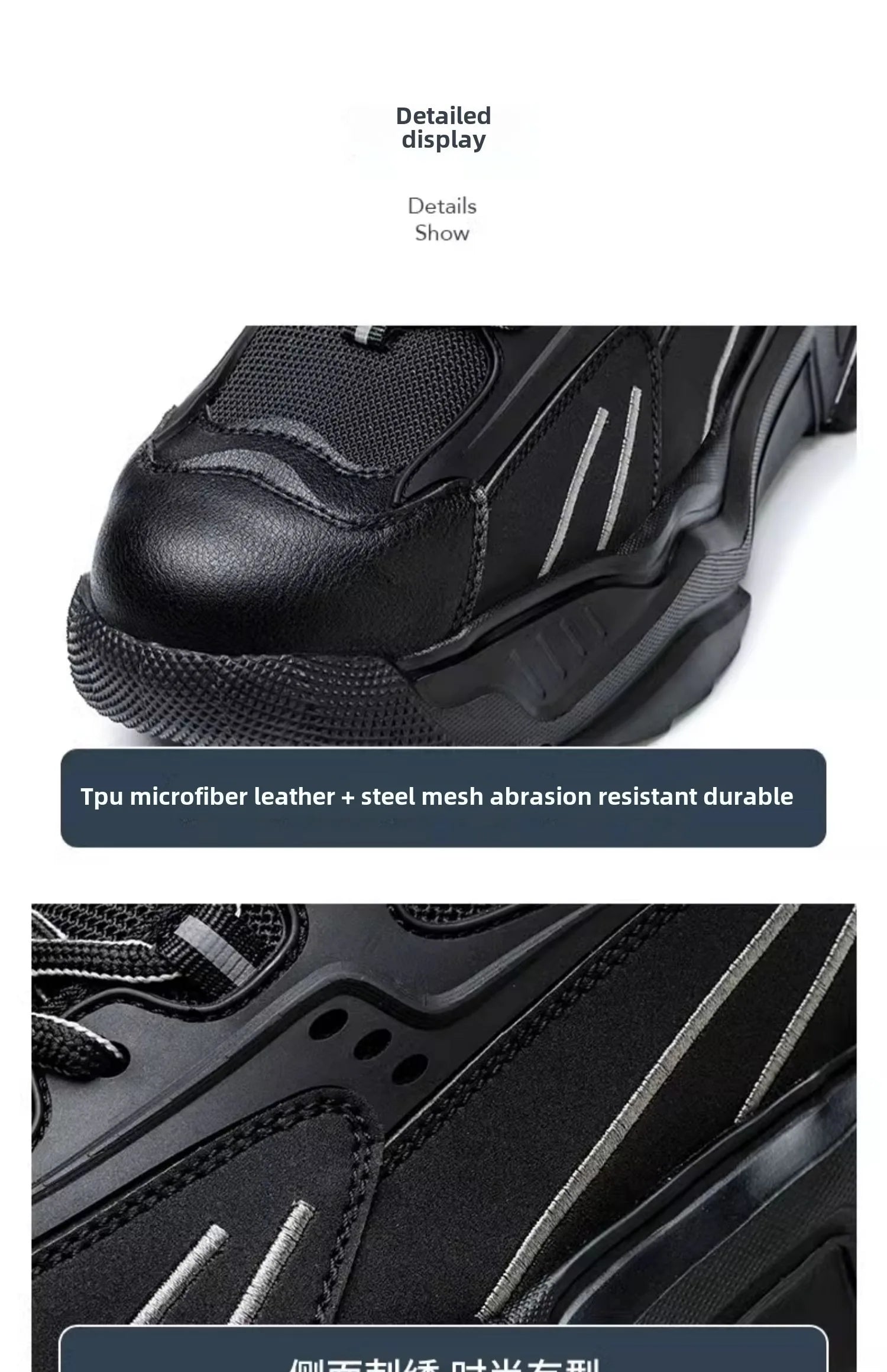Steel Toe Safety Sneakers – Kevlar Anti-Puncture Insulated Work Shoes