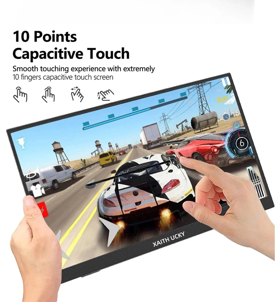 16-Inch Portable Monitor – 1200P IPS, Touch Options
