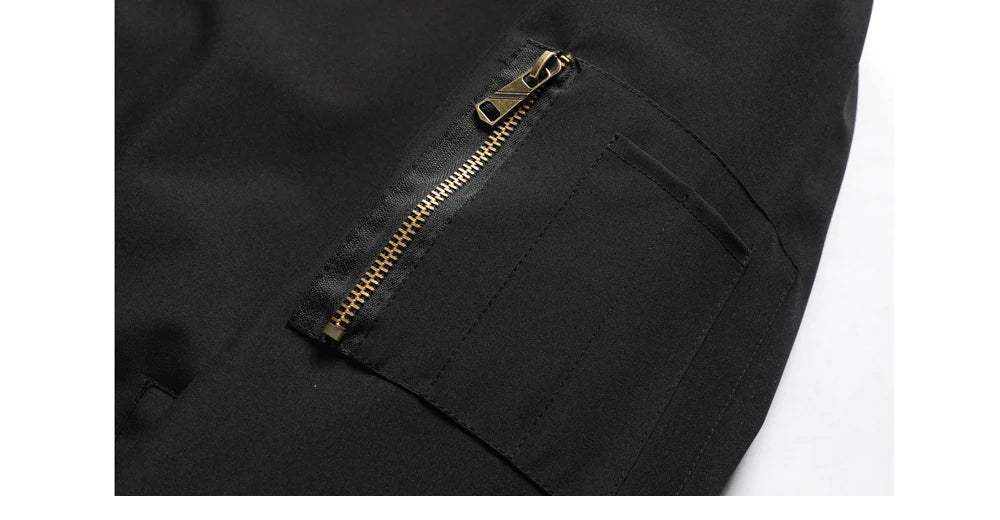Men's Hooded Windbreaker Jacket – Zip-Front Casual Layer