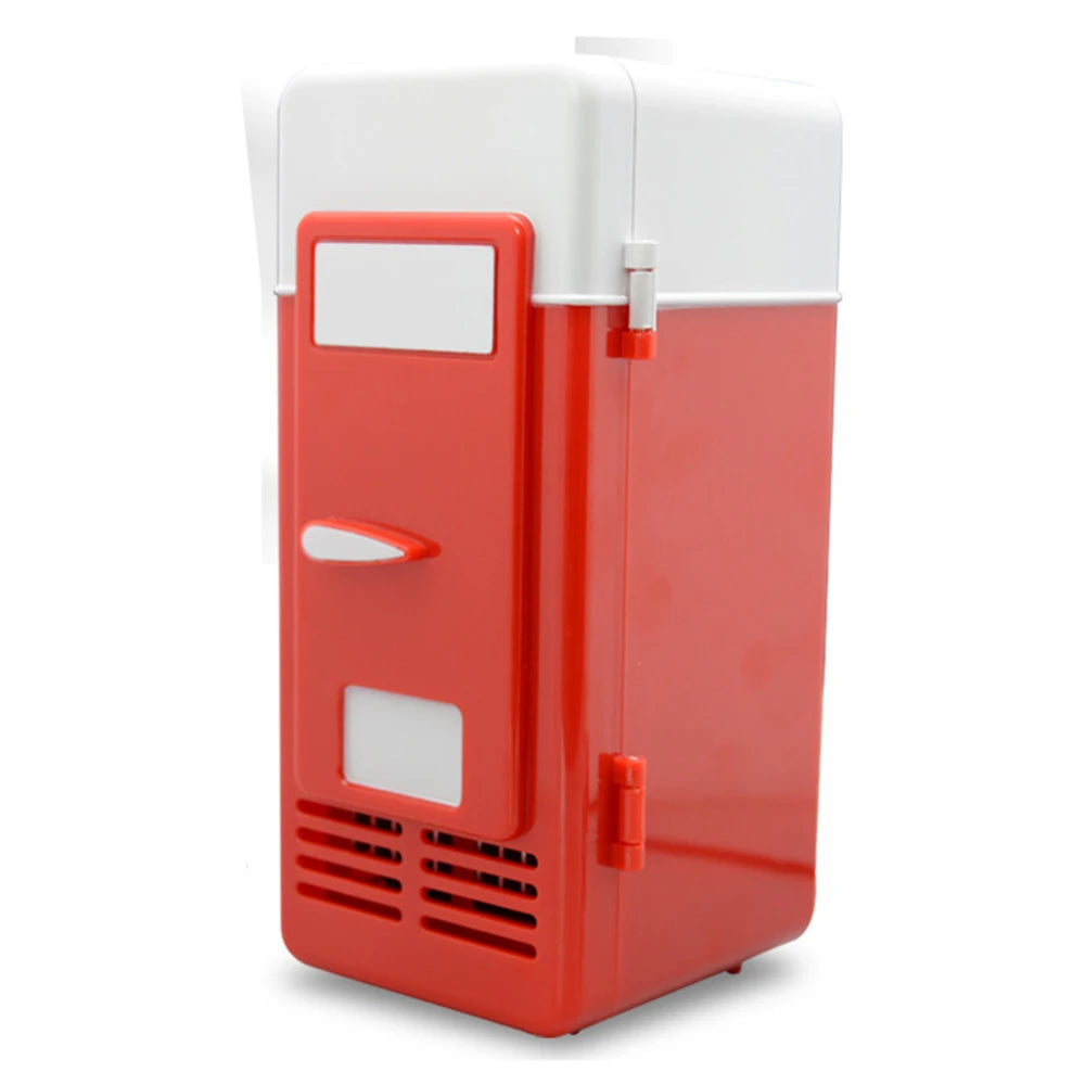 USB Mini Portable Refrigerator – Beverage Cooler & Warmer for Car, Laptop & Office