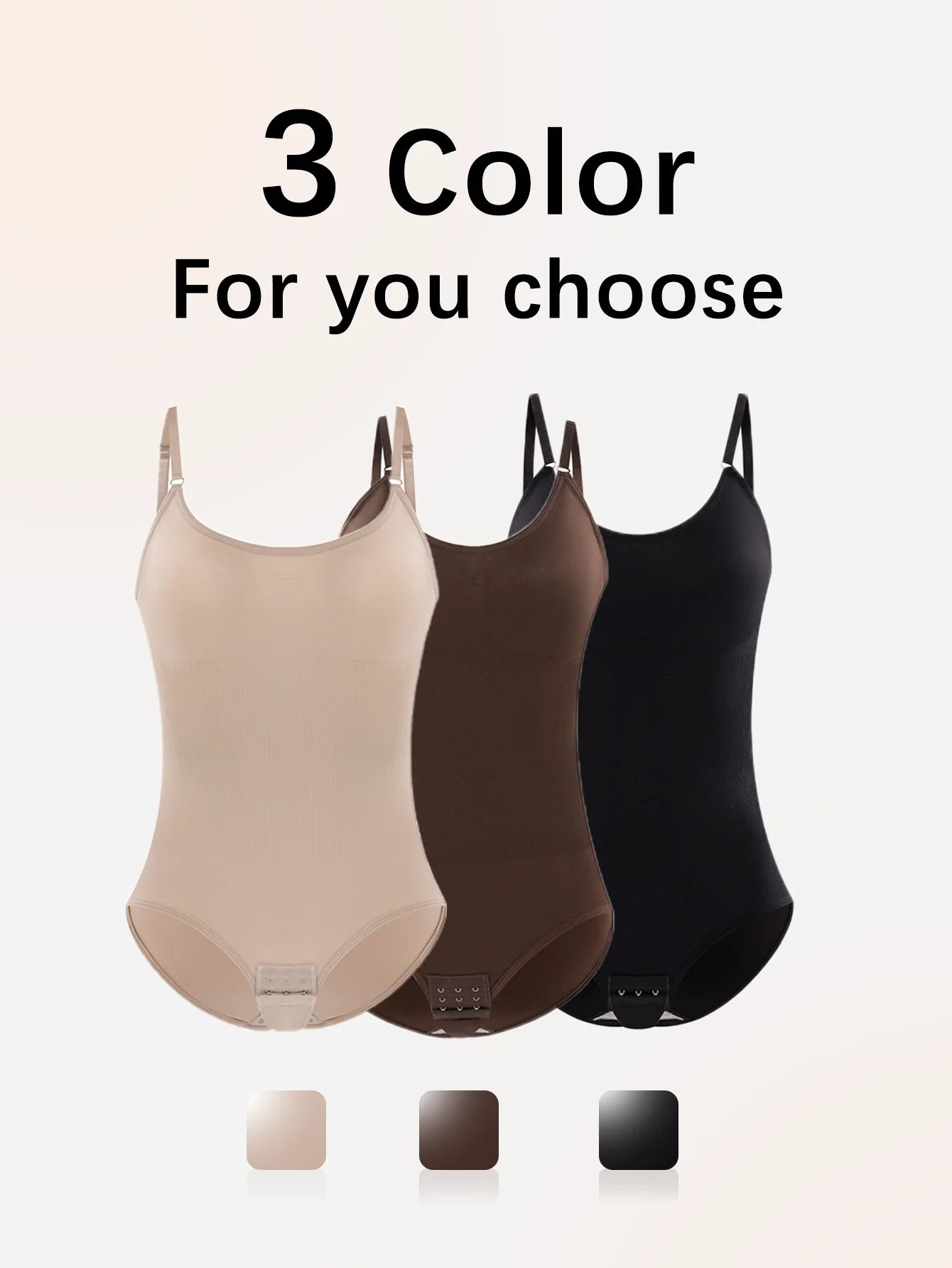 Seamless Slimming Open-Crotch Bodysuit Shapewear — Butt Lifting & Tummy Control