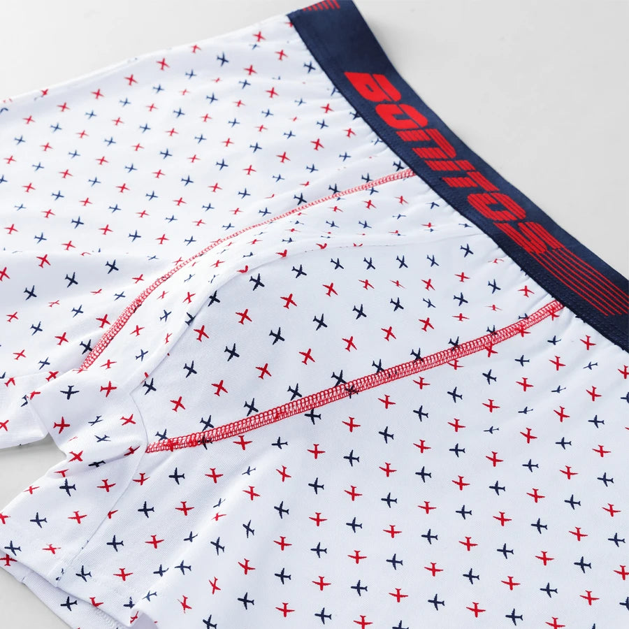 Men's Cotton Stretch Boxer Shorts