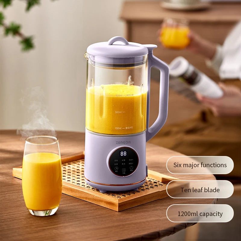 800ml Soy Milk Maker & Electric Blender – Wall-Breaking Machine for Soy Milk, Rice Paste & Breakfast Drinks