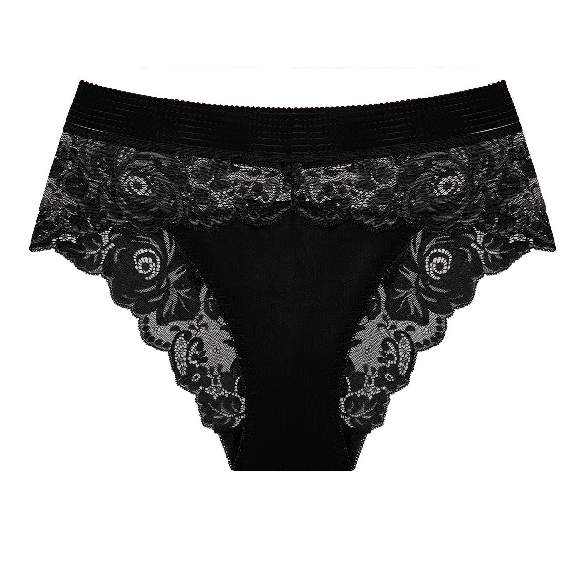 Women's Low Waist Floral Lace Panties | Comfortable Soft Briefs Underwear