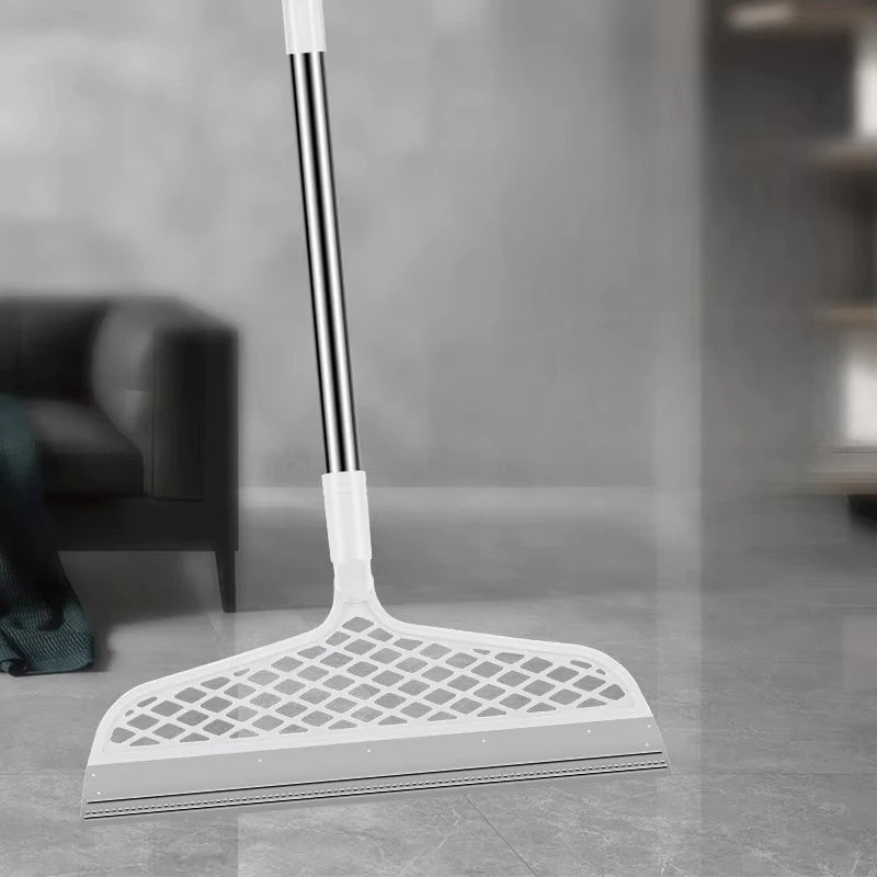 Magic Broom with Detachable Silicone Head — Flexible, Easy-Clean Floor Sweeper