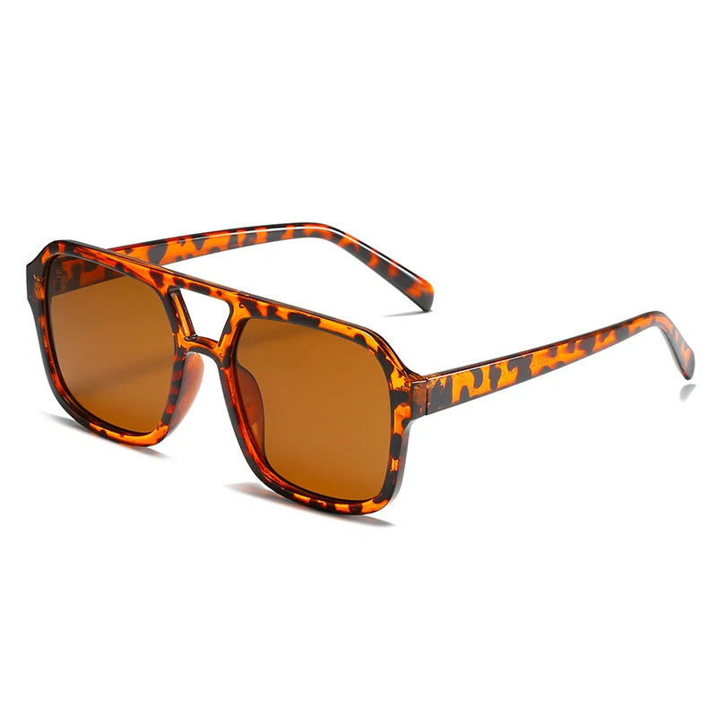 Women's Vintage Square Retro Sunglasses | Candy Colors Mirror Fashion Eyewear