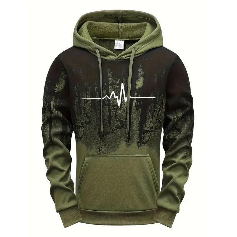 Men's High-Quality Hoodie & Sweatpants Set – Versatile Casual Comfort Daily Jogging Tracksuit