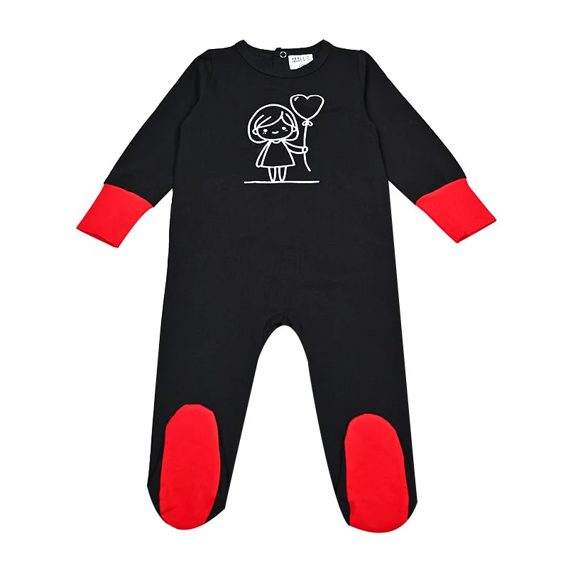 Family Matching Kids Pajamas Set | Spring Summer Boy & Girl Nightgown Baby Romper