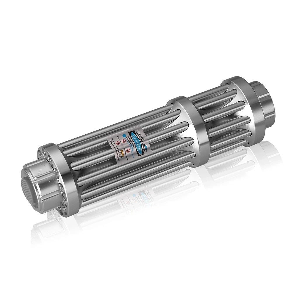 High-Power Adjustable Focus Laser Pointer – Star Pattern & Single-Point LED Pen