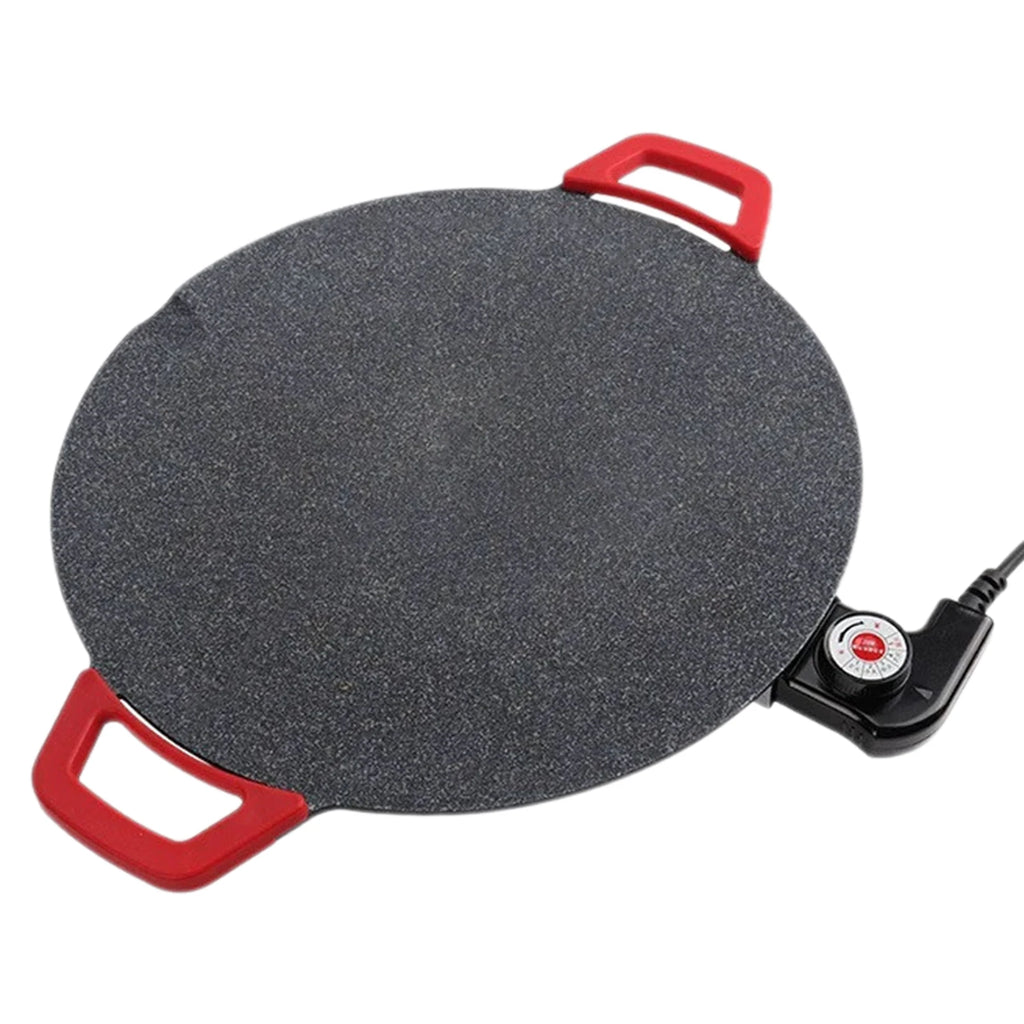Electric Indoor Non-Stick BBQ Griddle Pan – Portable Countertop Grill for Family Gatherings