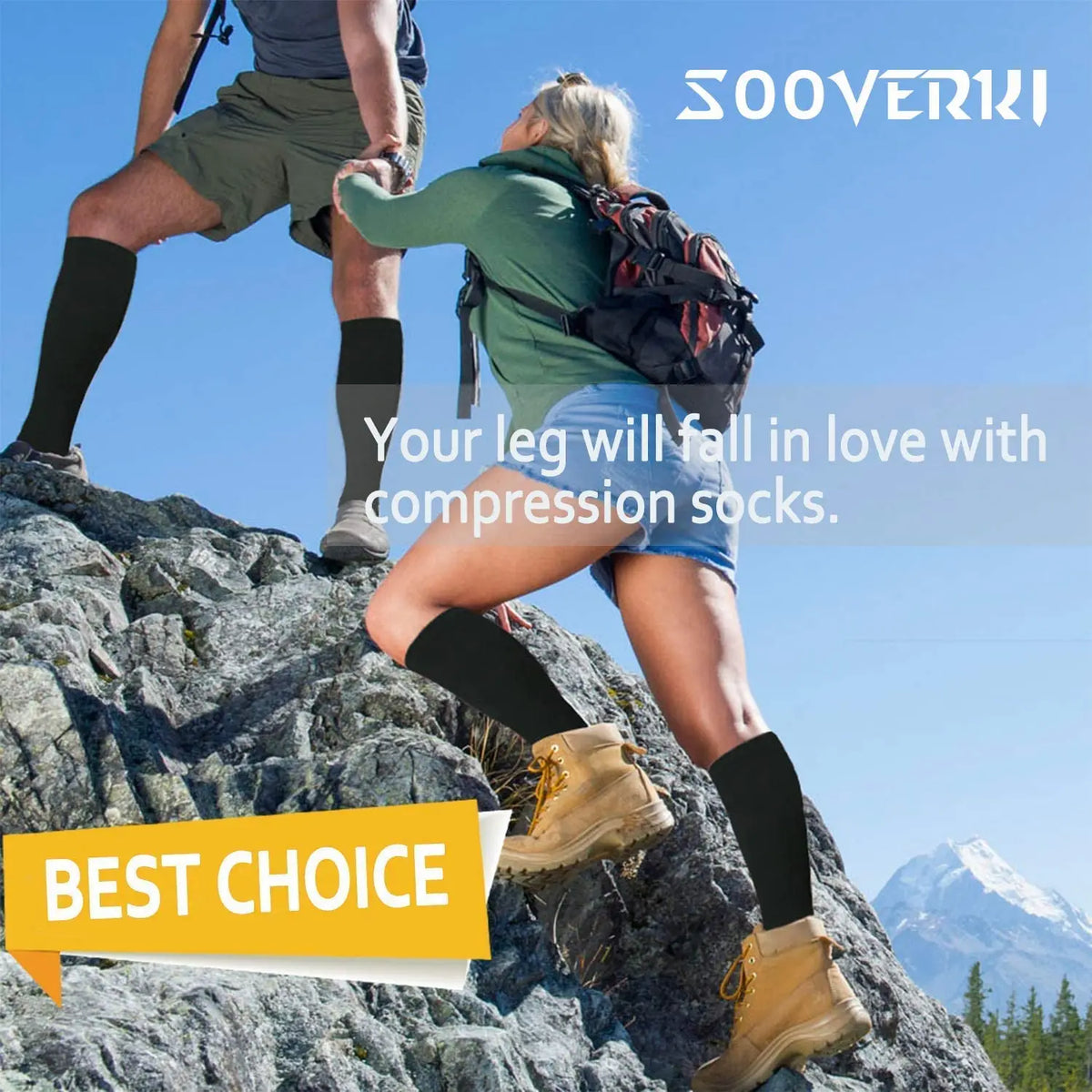 Women's Medical Compression Socks 20-30mmHg – 5 Pairs Varicose Veins, Diabetes, Nurse & Sports Running