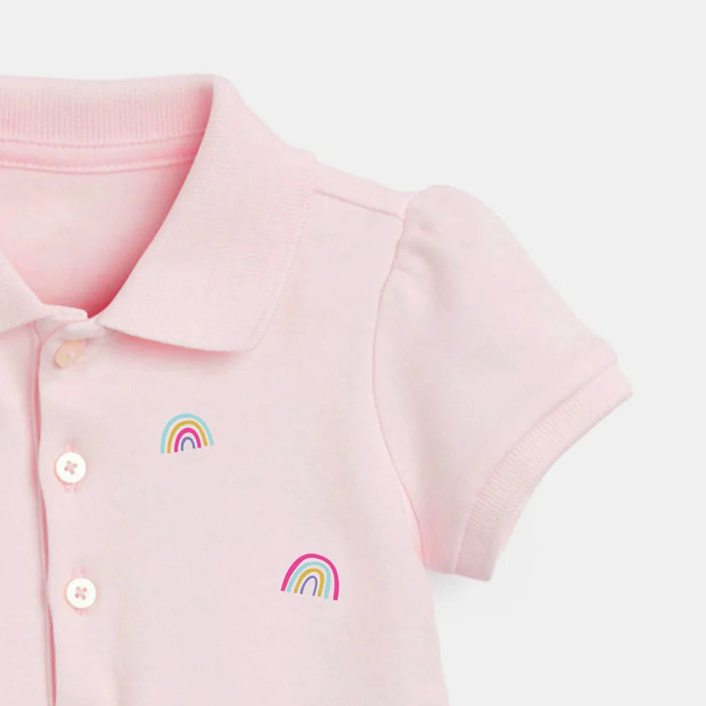 Rainbow Ruffle Girls Princess Dress — Summer Costume Casual Dress for Kids