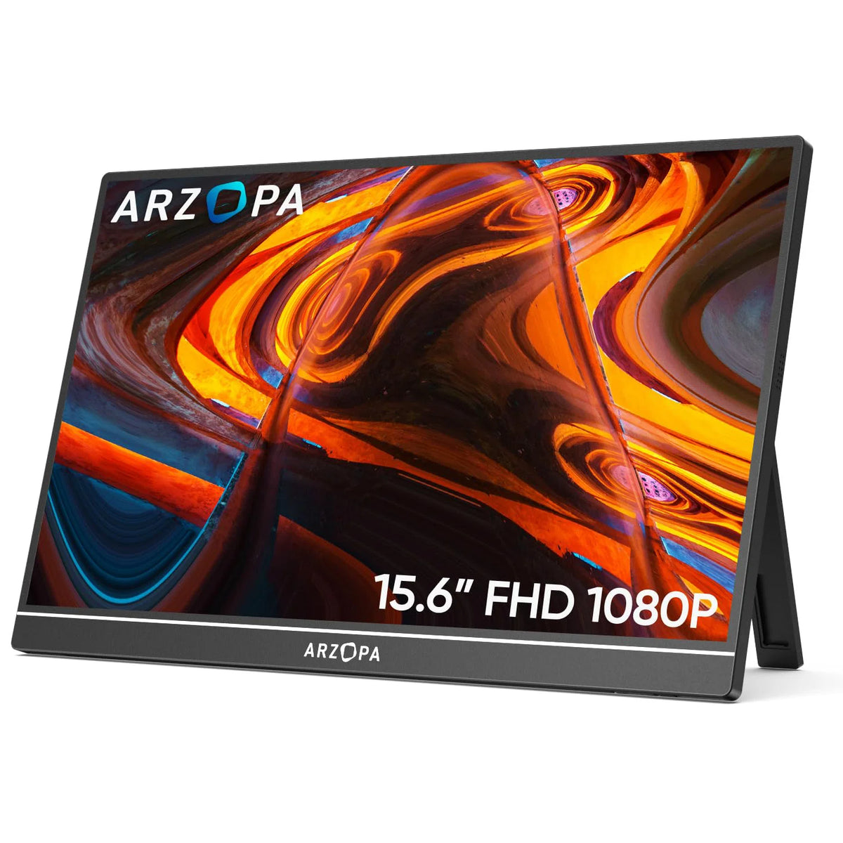 15.6-Inch Portable Monitor – Full HD IPS & Dual Speakers