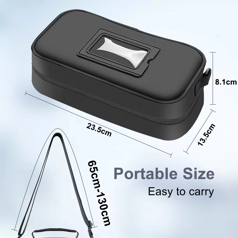 Insulin Cooler Bag Travel Case – Diabetic Medication Insulated Organizer with 4 Reusable Ice Packs for Insulin Pen & Vial