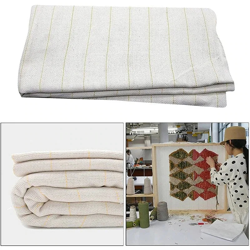 Primary Tufting Cloth Backing Fabric – Carpet Weaving & Rug Tufting Material, 1x4m or 1.5x1.5m