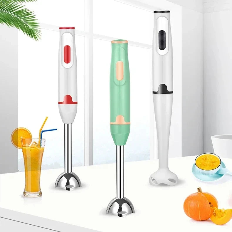 Immersion Hand Stick Blender — Electric Handheld Food & Vegetable Grinder for Smoothies & Sauces