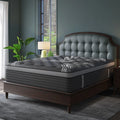 12" Gel Memory Foam Hybrid Pocket Spring Mattress – Medium Firm, Motion Isolation, Twin to King, Boxed