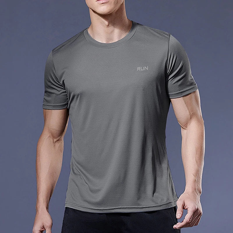 Men's Quick-Dry Compression Sports Running Shirt — Performance Base Layer