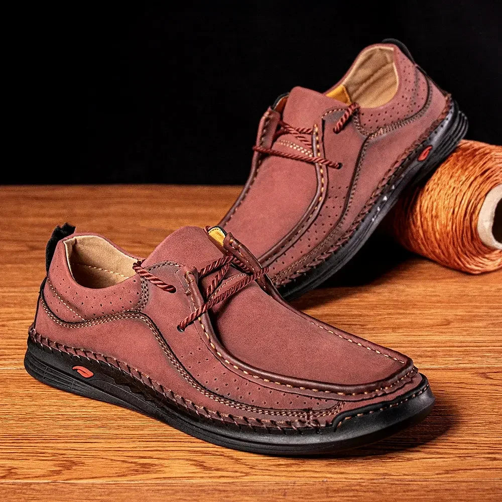 Men's Microfiber Slip-On Casual Shoes