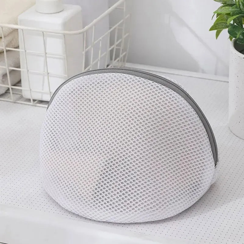 3D Drawstring Mesh Laundry Bag – Anti-Deformation Washing Machine Filter Bag (S/M/XL)