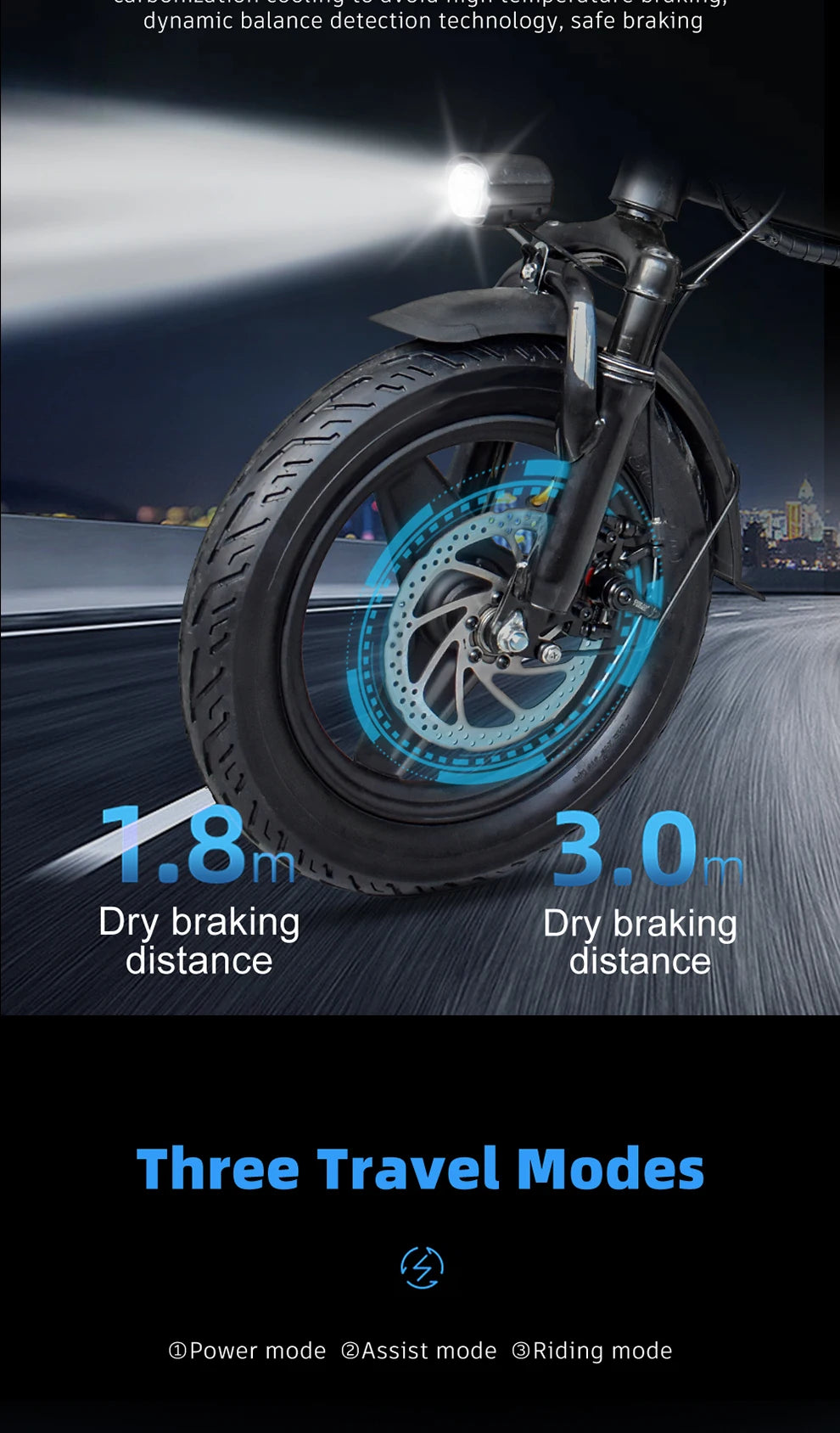 K100 400W Foldable Electric Bike — 48V 14-Inch