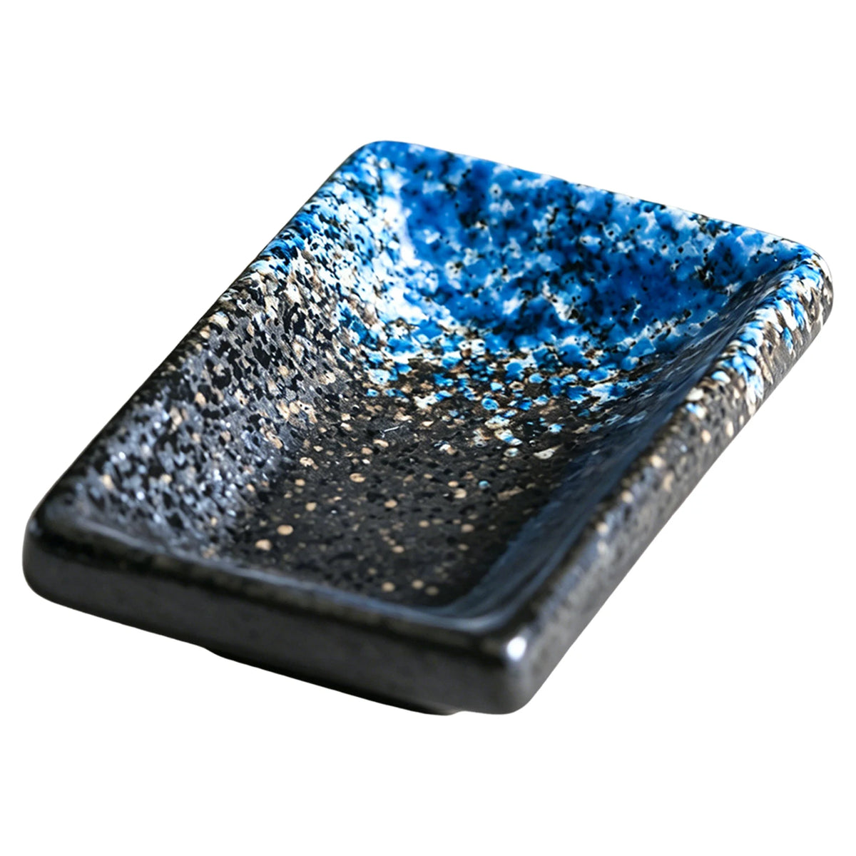 Ceramic Soy Sauce Dish – Japanese-Style Rectangular Bowl