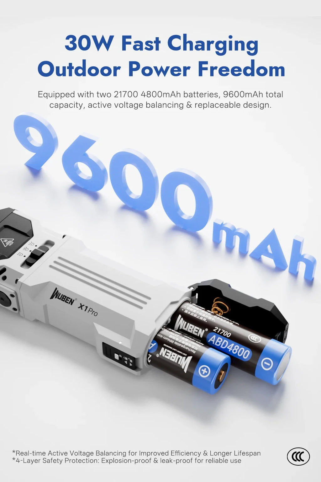 WUBEN X1 Pro Rechargeable EDC Flashlight — High-Output Compact Everyday Carry