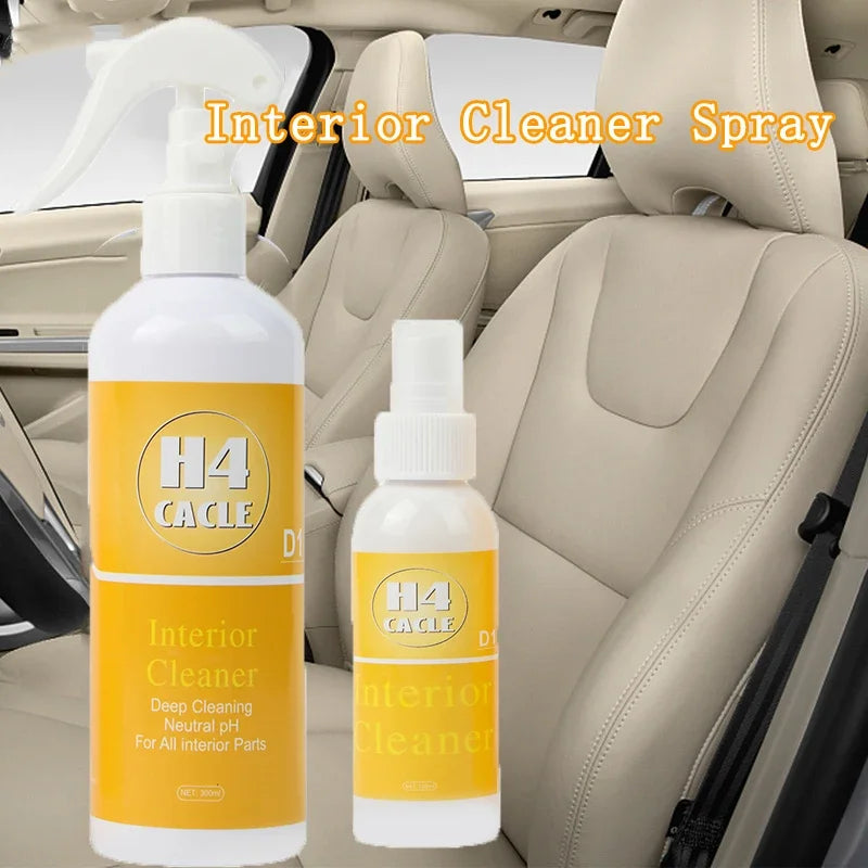 Multifunctional Car Interior Foam Cleaner Spray – Waterless Upholstery & Seat Degreaser, 100ml or 300ml