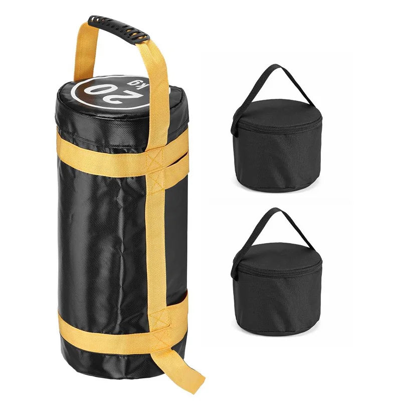 Fitness Sandbag – 5-30kg Unfilled Power Bag for Weight Lifting, Muscle Strength & Functional Training