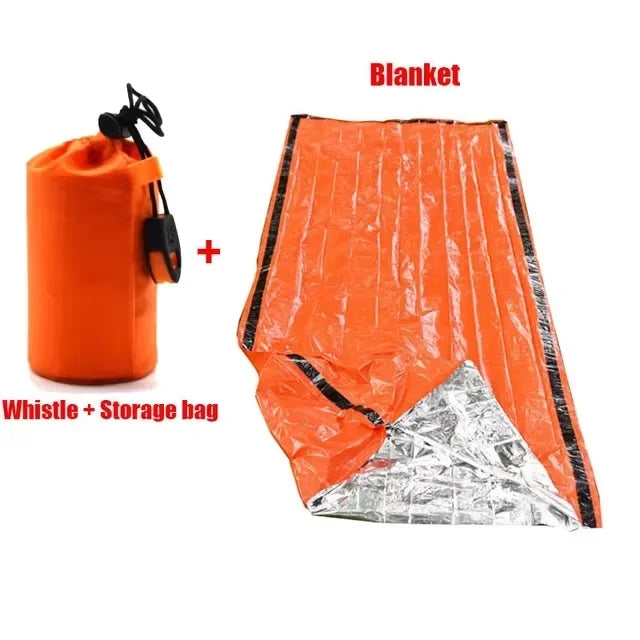 Emergency Survival Sleeping Bag – Waterproof Mylar Bivy Sack for Camping, Hiking & Outdoor