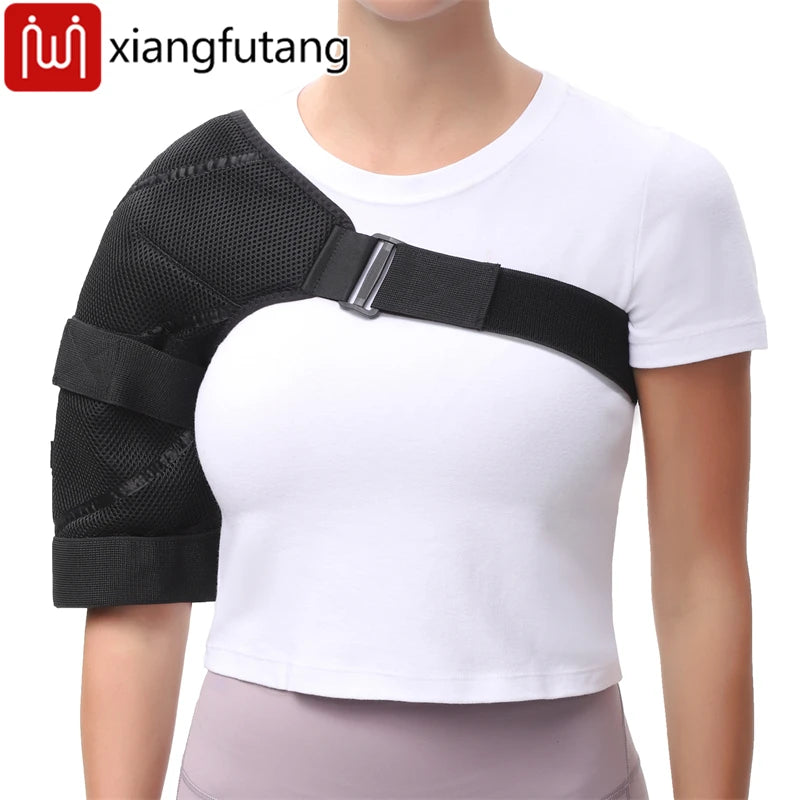 Electric Heated Shoulder Massage Pad – Vibration Wrap with 3 Modes for Fatigue & Joint Relief
