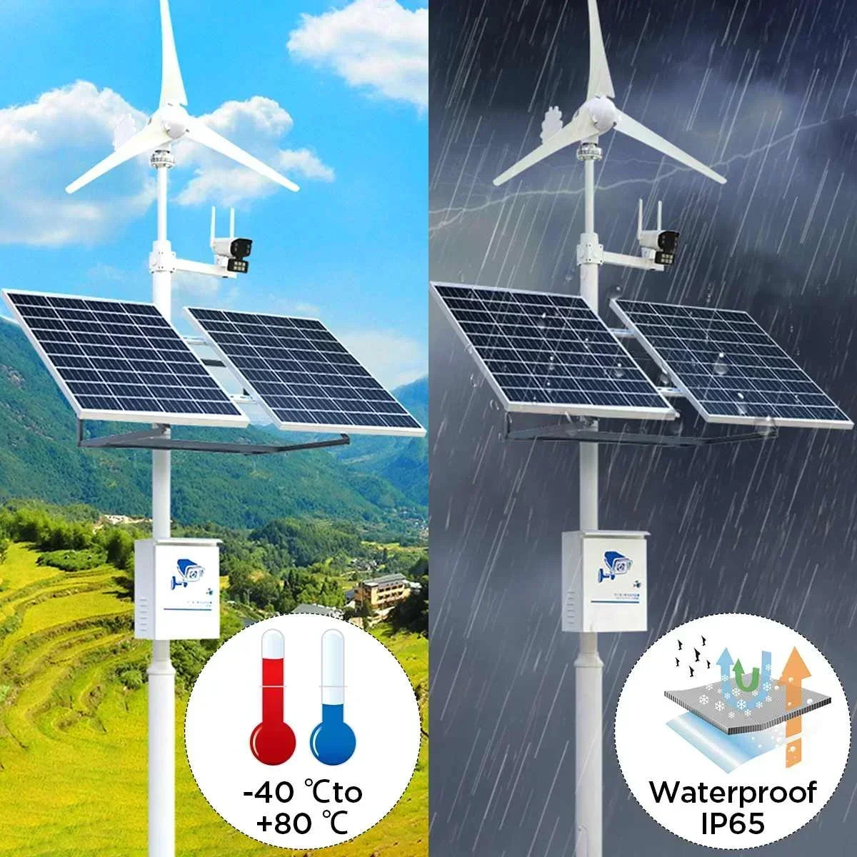 500W–1000W Solar Panel Kit — Complete Off-Grid Solar System for Home, RV & Cabin