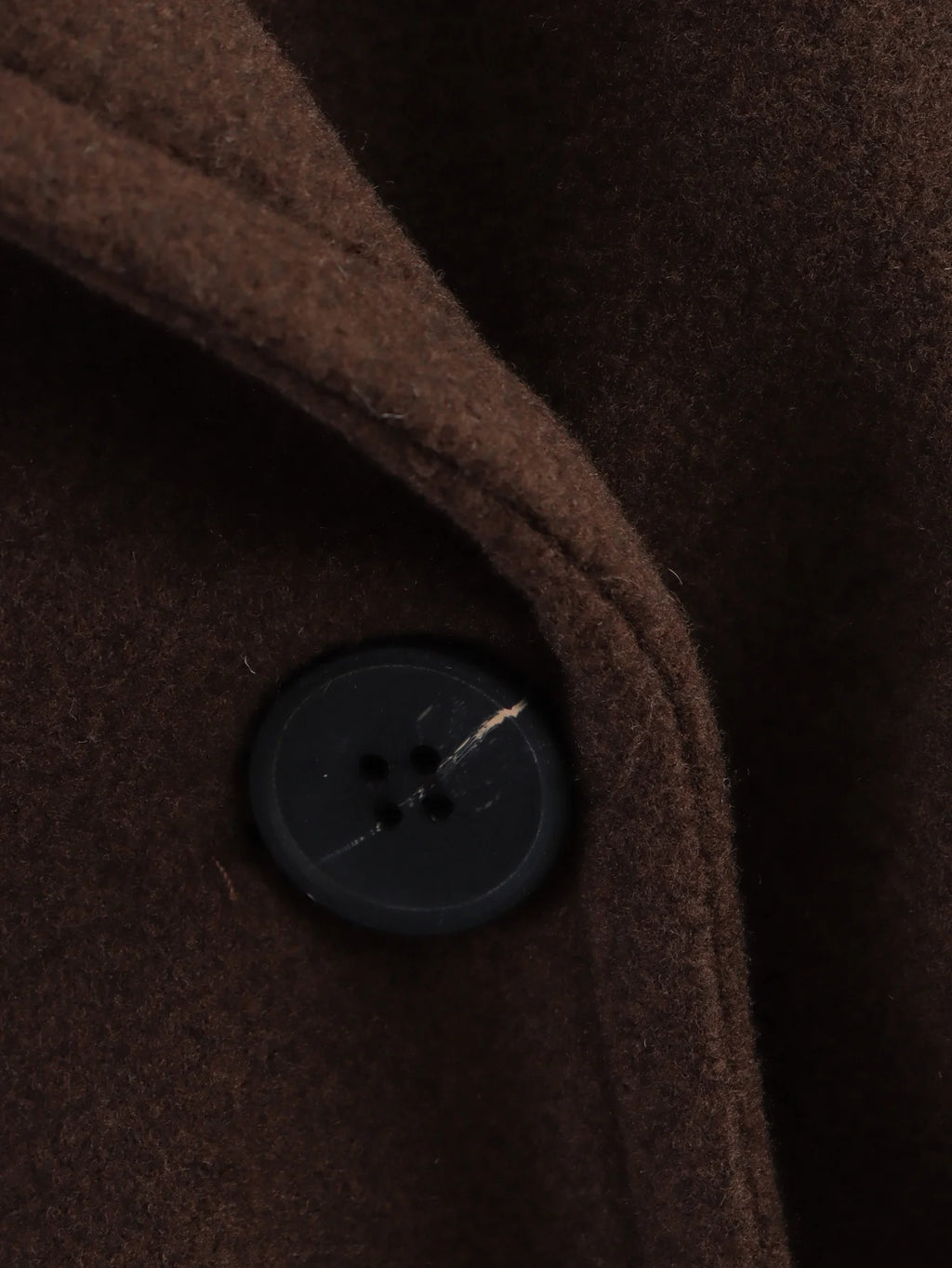 Women's Double-Breasted Woolen Coat – Elegant Long Notch Collar Autumn Winter Coat