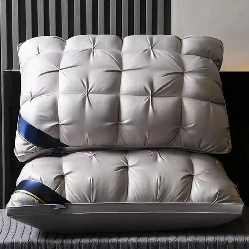 Hotel-Grade Twisted Pillow Core – Soft Supportive Bed Pillow, 48x74cm, Single
