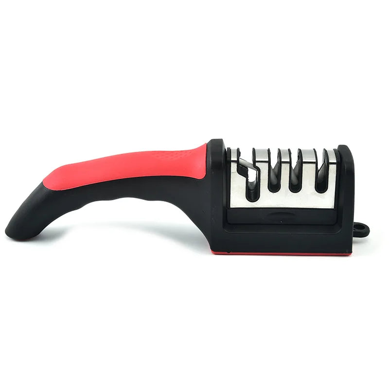 4-Segment Knife Sharpener — Multi-Functional Handheld Sharpening Stone