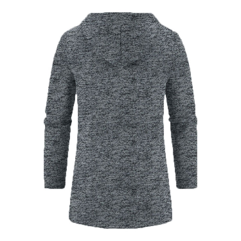 Men's Longline Zip-Up Hoodie