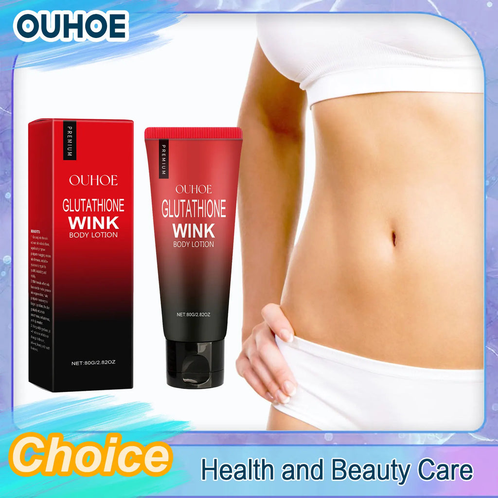 OUHOE Stretch Mark Removal Cream — Postpartum Firming, Anti-Fine Lines & Maternity Body Lotion 80g