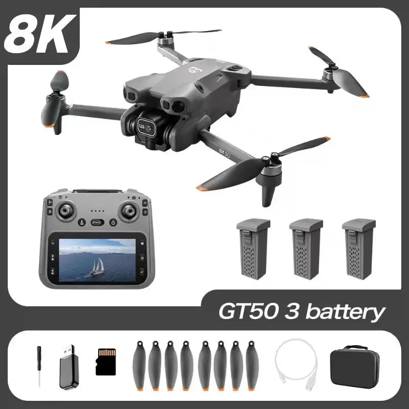GT50 Camera Drone with Screen Remote & FPV