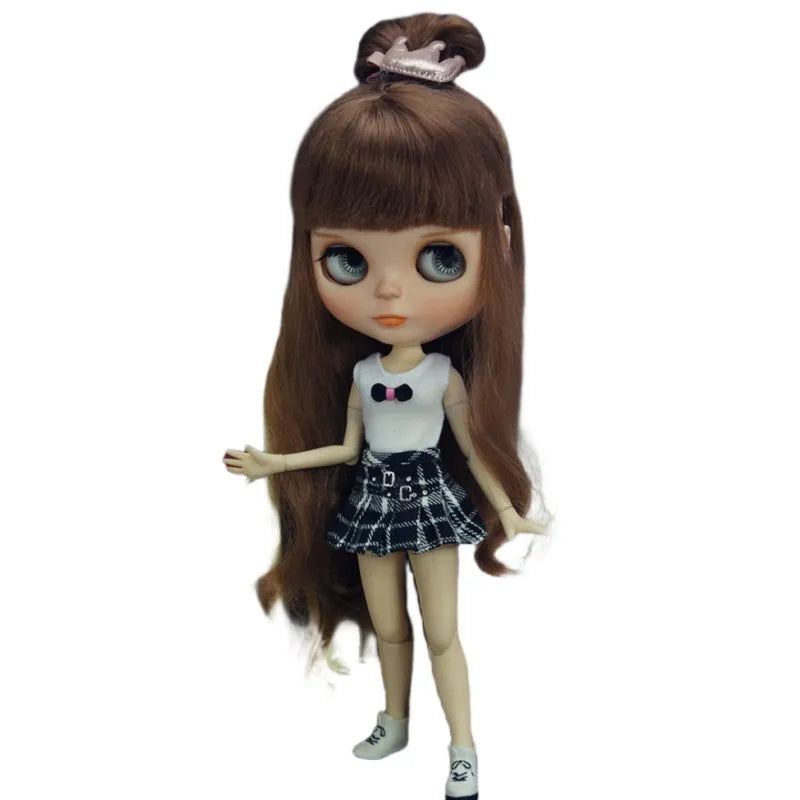 1/6 Scale Luxury Doll Dress — Fashion Clothes for Blythe, Jenny & Licca Dolls