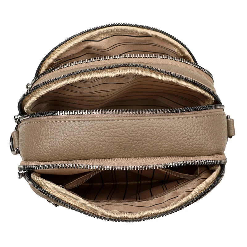 Luxury Solid Color Square Shoulder Crossbody Bag – Vintage PU Leather Messenger Handbag for Women