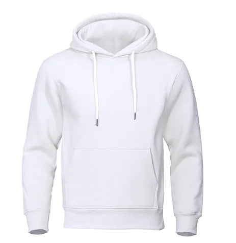 Men's Fleece Pullover Hoodie — Classic Everyday Sweatshirt
