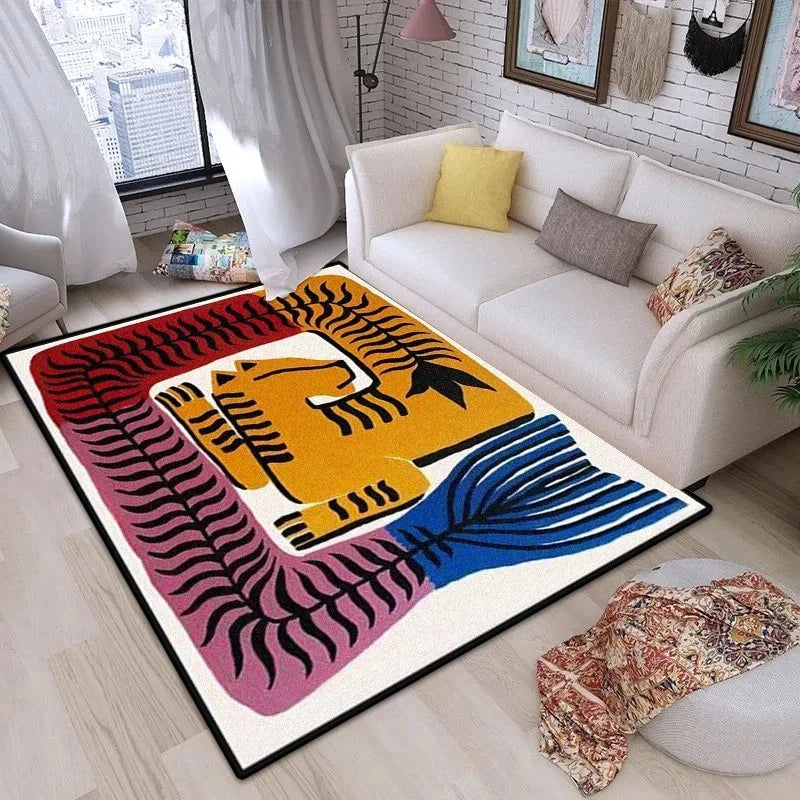 Fashion Plush Area Rug – Large Soft Carpet for Living Room, Bedroom & Cloakroom